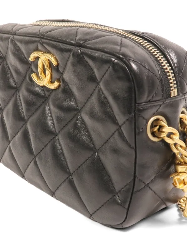 CHANEL Pre-Owned チェーン キルティング ショルダーバッグ | ブラック