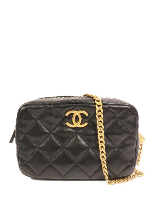 CHANEL Pre-Owned チェーン キルティング ショルダーバッグ | ブラック