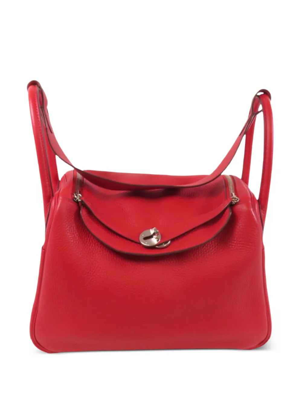 Hermès Pre-Owned 30 Lindy shoulder bag - Rosso