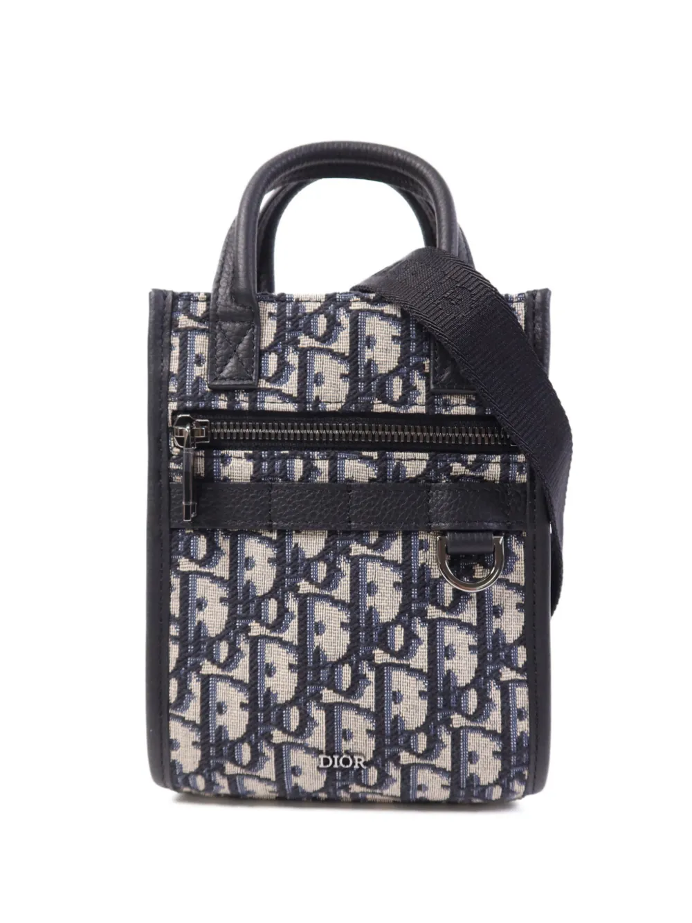 Christian Dior Pre-Owned Oblique mini bag - Blu