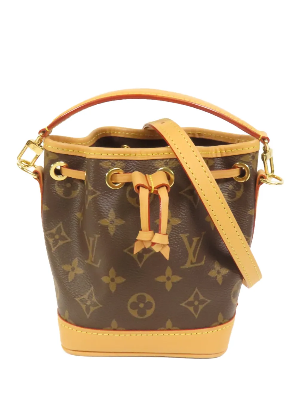 Louis Vuitton Pre-Owned Nano Noe Monogram shoulder bag - Braun
