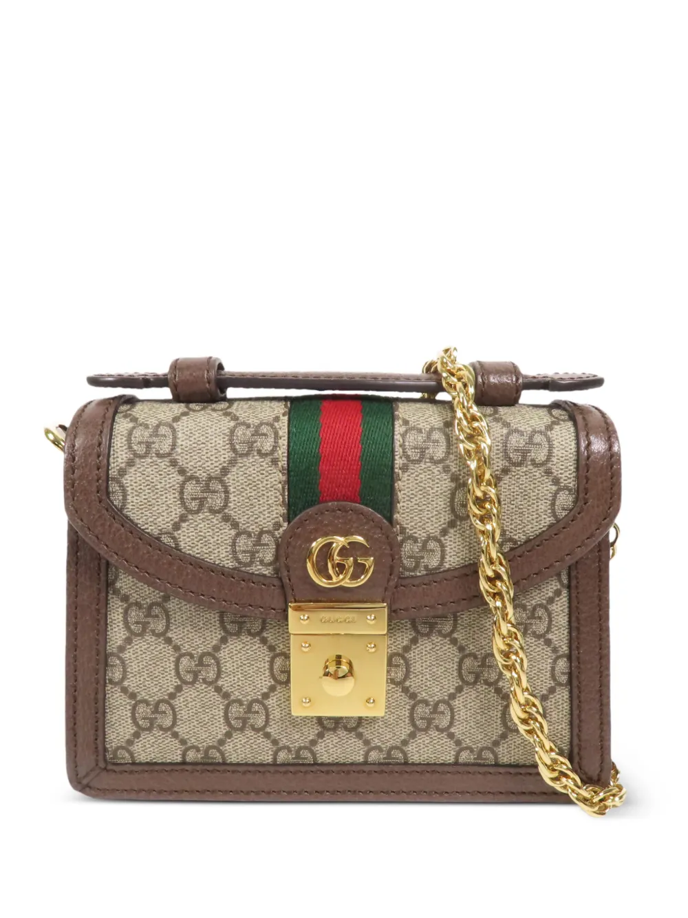 Gucci Pre-Owned Ophidia GG-plaque tote bag - Toni neutri
