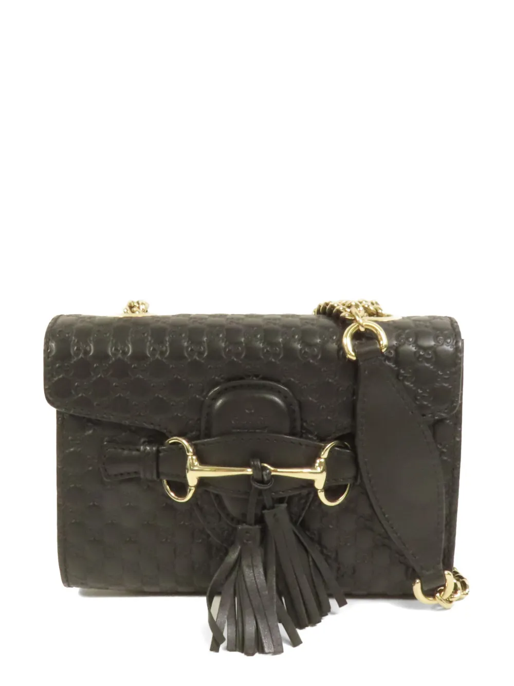 Gucci Pre-Owned mini Emily shoulder bag - Nero