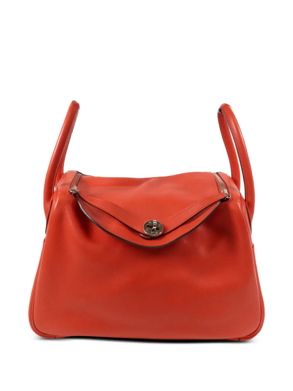 Hermès Pre-Owned 30 Lindy tote bag - Rosso