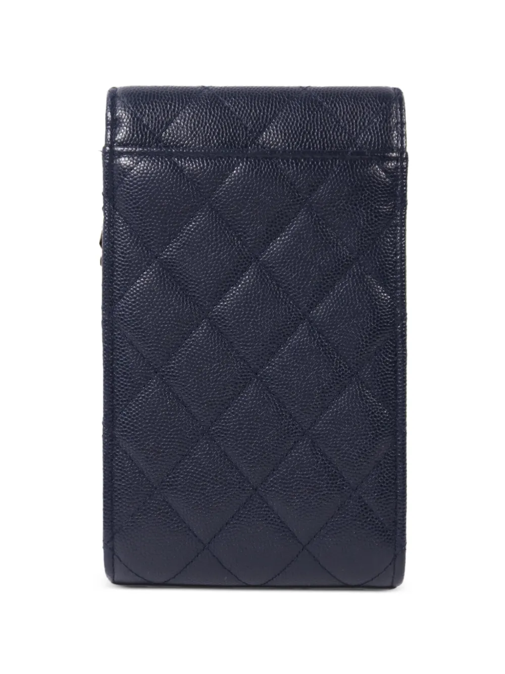 CHANEL Pre-Owned quilted CC-logo cross body bag - Blu