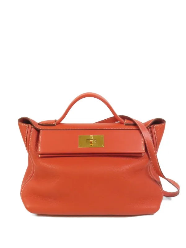 Hermès Pre-owned 24/24 Tote Bag in Orange