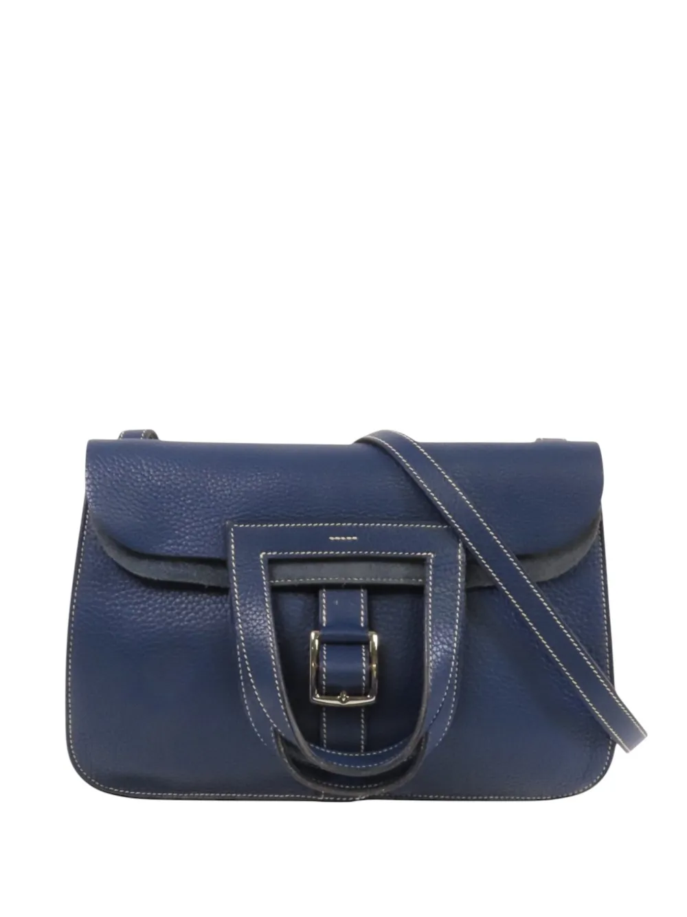 Hermès Pre-Owned 31 Halzan cross body bag - Blu