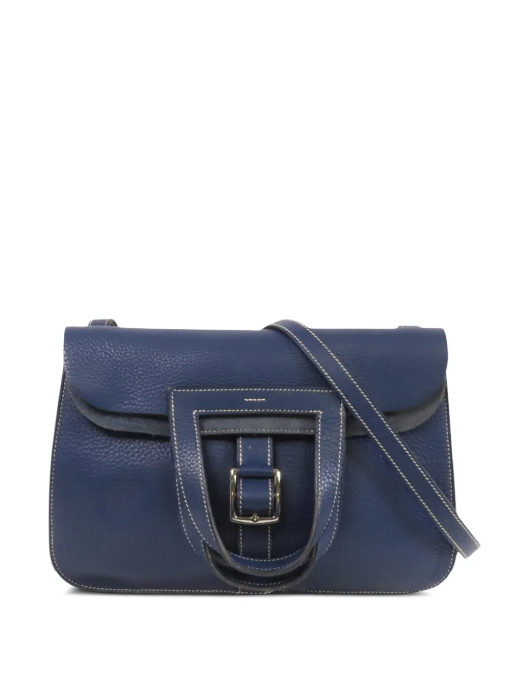 Hermès Pre-Owned 31 Halzan cross body bag - Blu