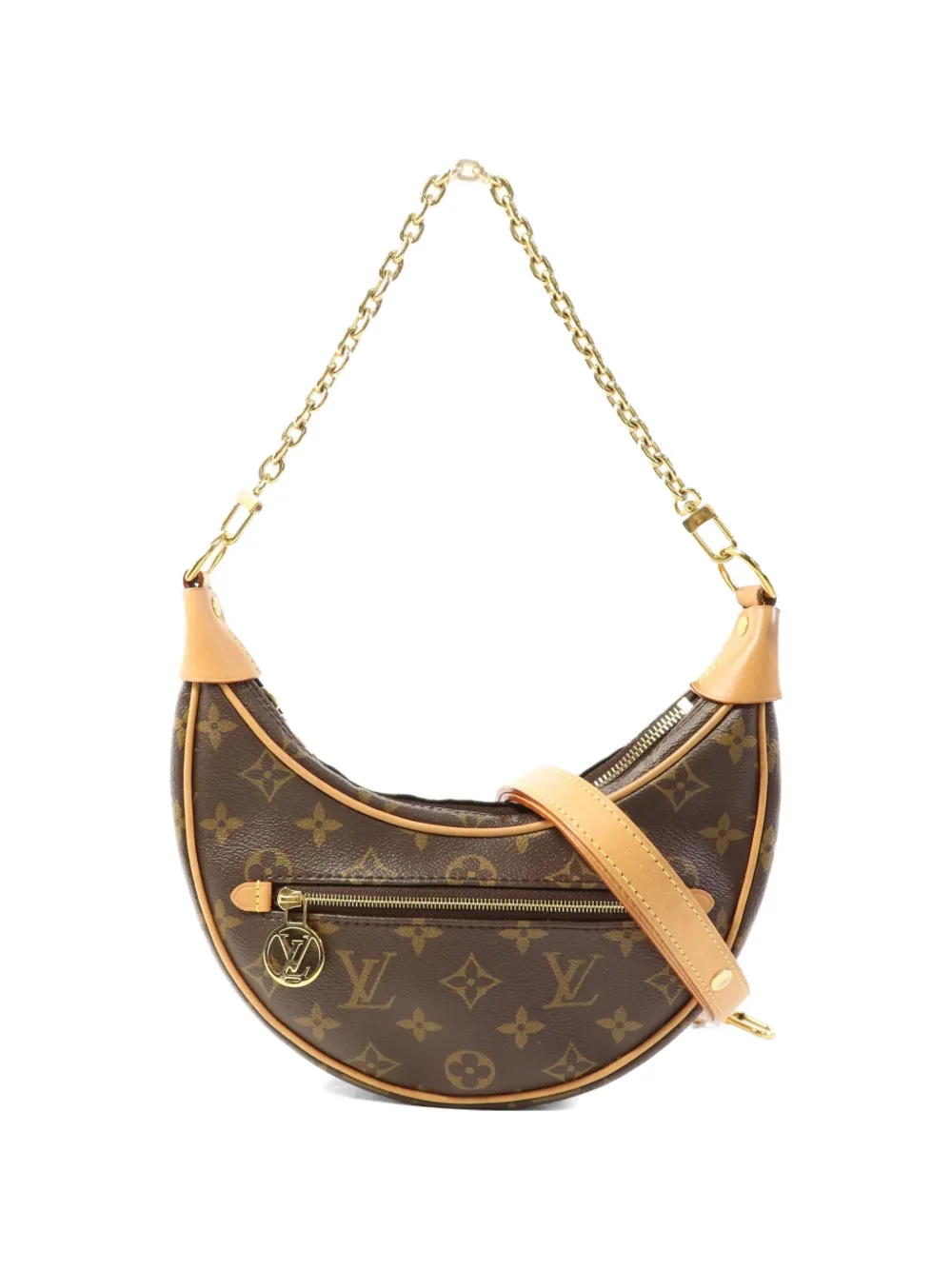 Louis Vuitton Pre-Owned GHW Loop two-way handbag - Braun