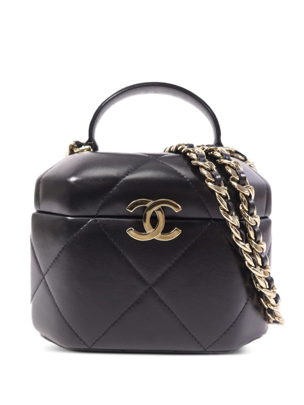CHANEL Pre-Owned small CC Vanity Case cross body bag - Black