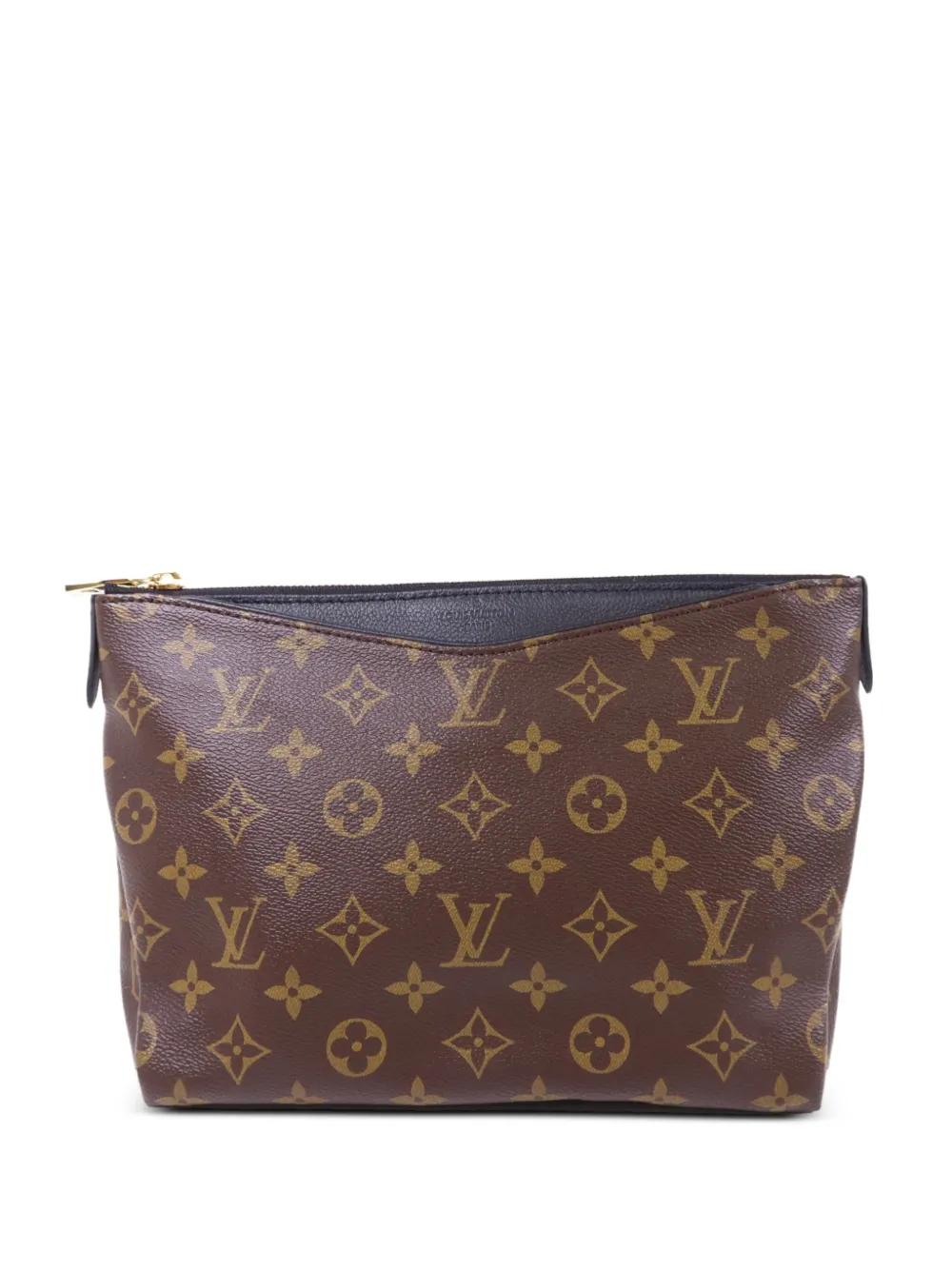 Louis Vuitton Pre-Owned Pallas Beauty Case Monogram canvas clutch - Marrone