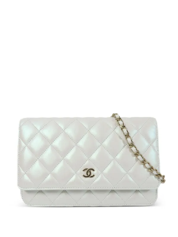 CHANEL Pre-Owned ココマーク マトラッセ ショルダーバッグ | ホワイト