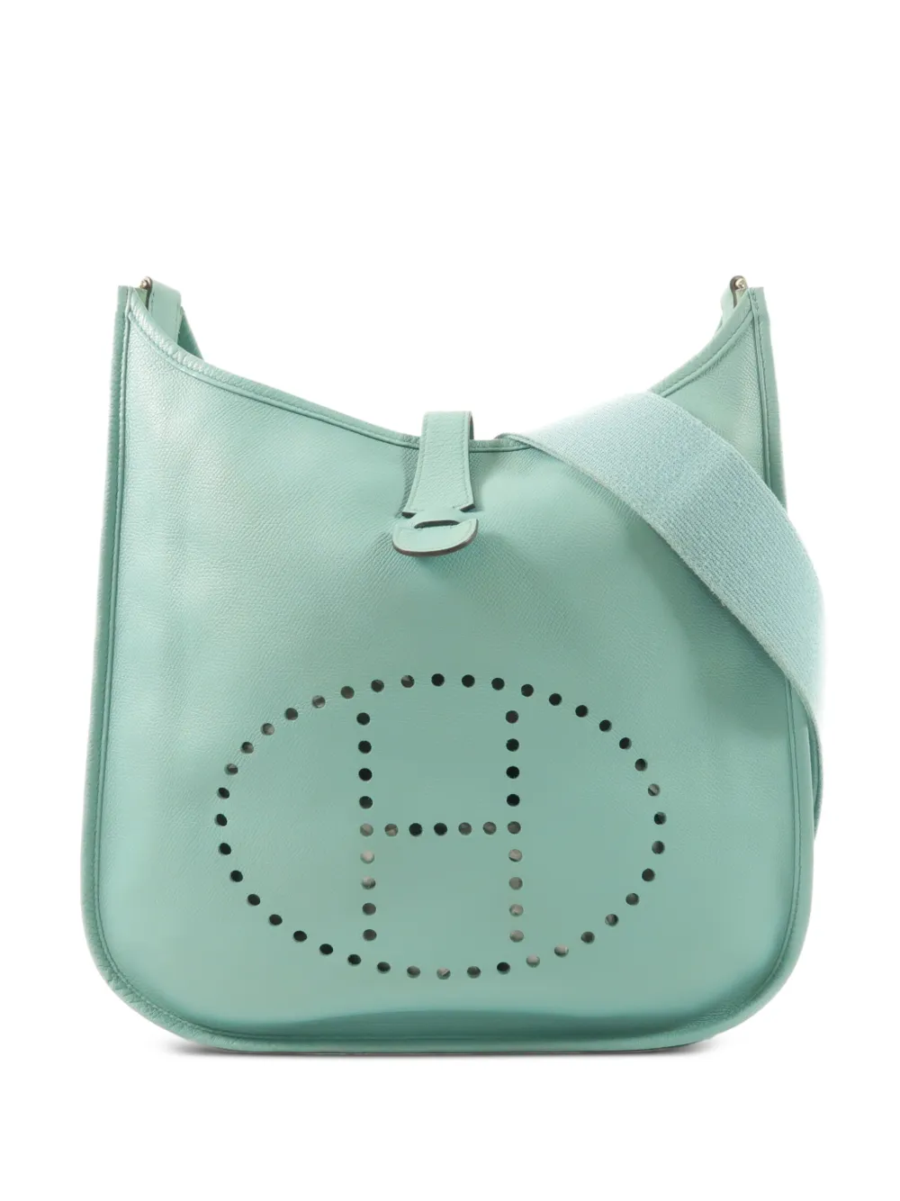 Hermès Pre-Owned GM Evelyne cross body bag - Blau