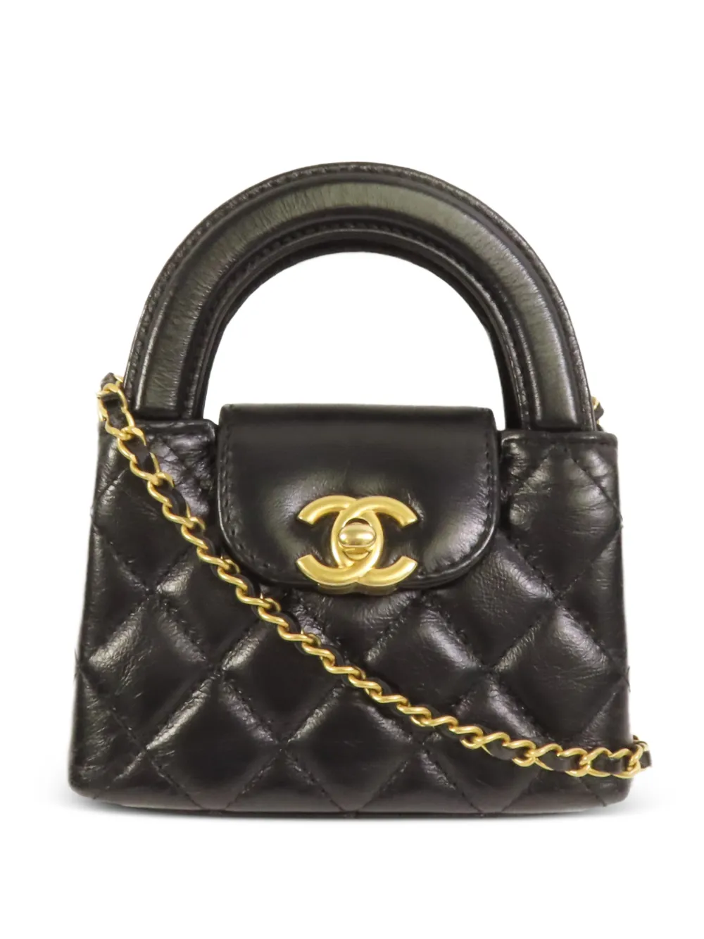 CHANEL Pre-Owned CC Kelly Nano shoulder bag - Nero
