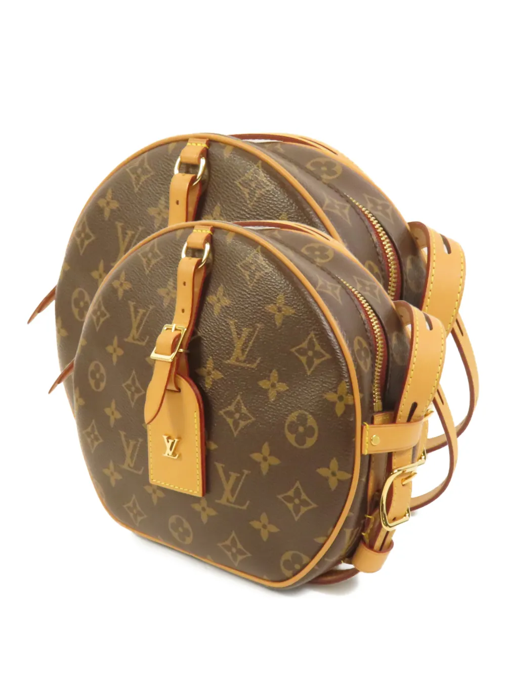 Louis Vuitton Pre-owned Boite Chapeau Souple Shoulder Bag in Brown, view 3