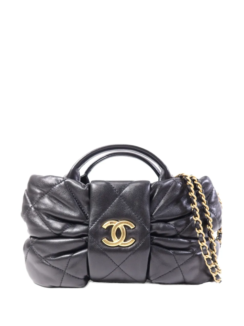 CHANEL Pre-Owned interlocking-CC tote bag - Nero