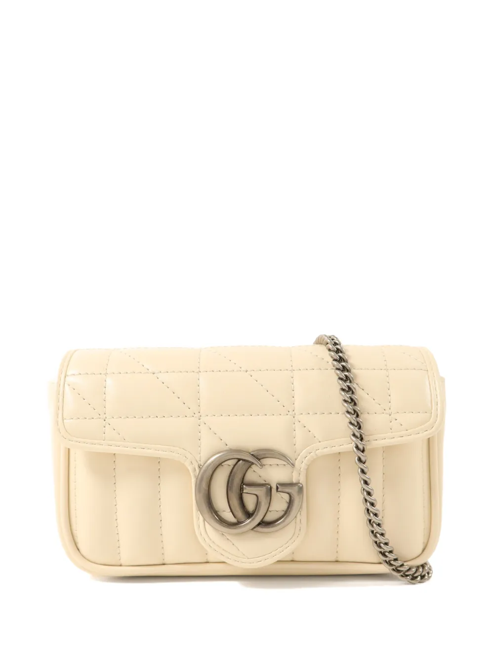 Gucci Pre-Owned GG Marmont shoulder bag - Toni neutri