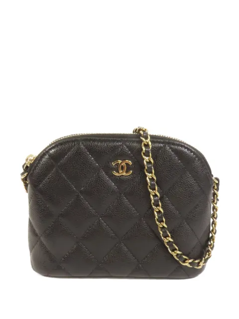 CHANEL Pre-Owned CC quilted shoulder bag
