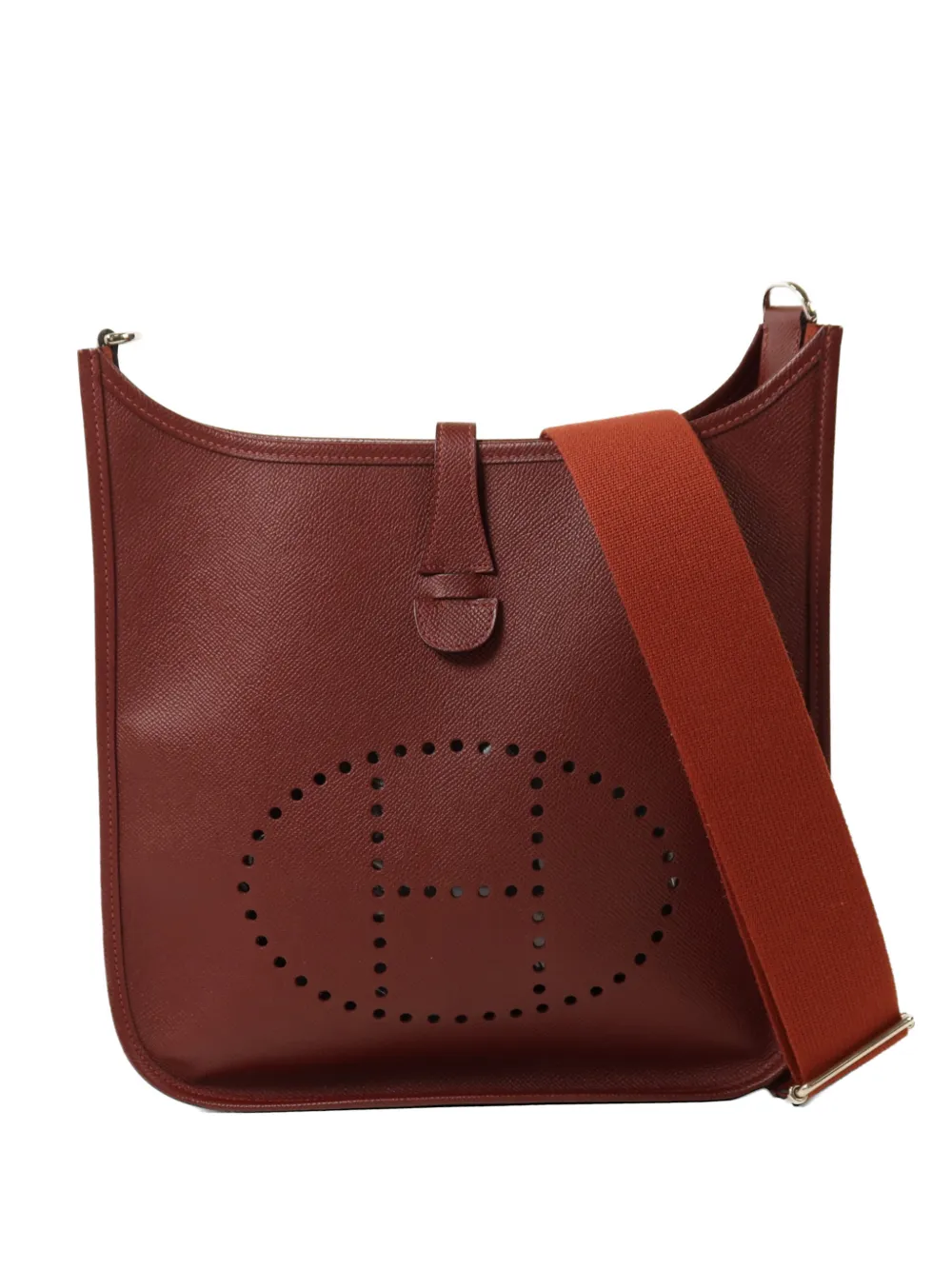 Hermès Pre-Owned PM Evelyne shoulder bag - Red