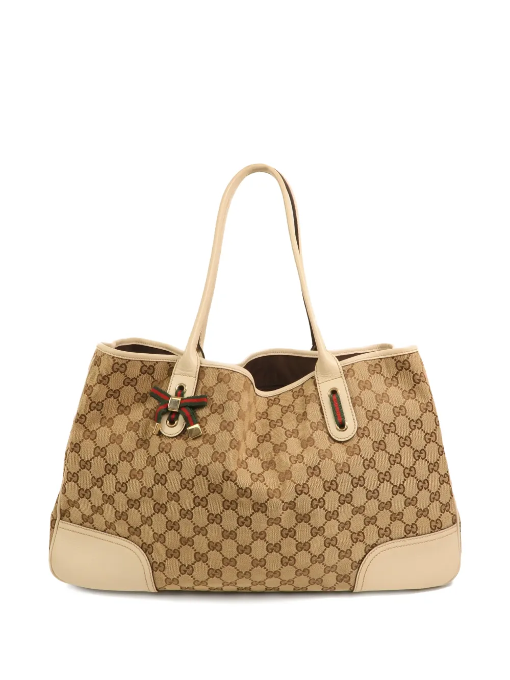 Gucci Pre-Owned GG canvas tote bag - Toni neutri