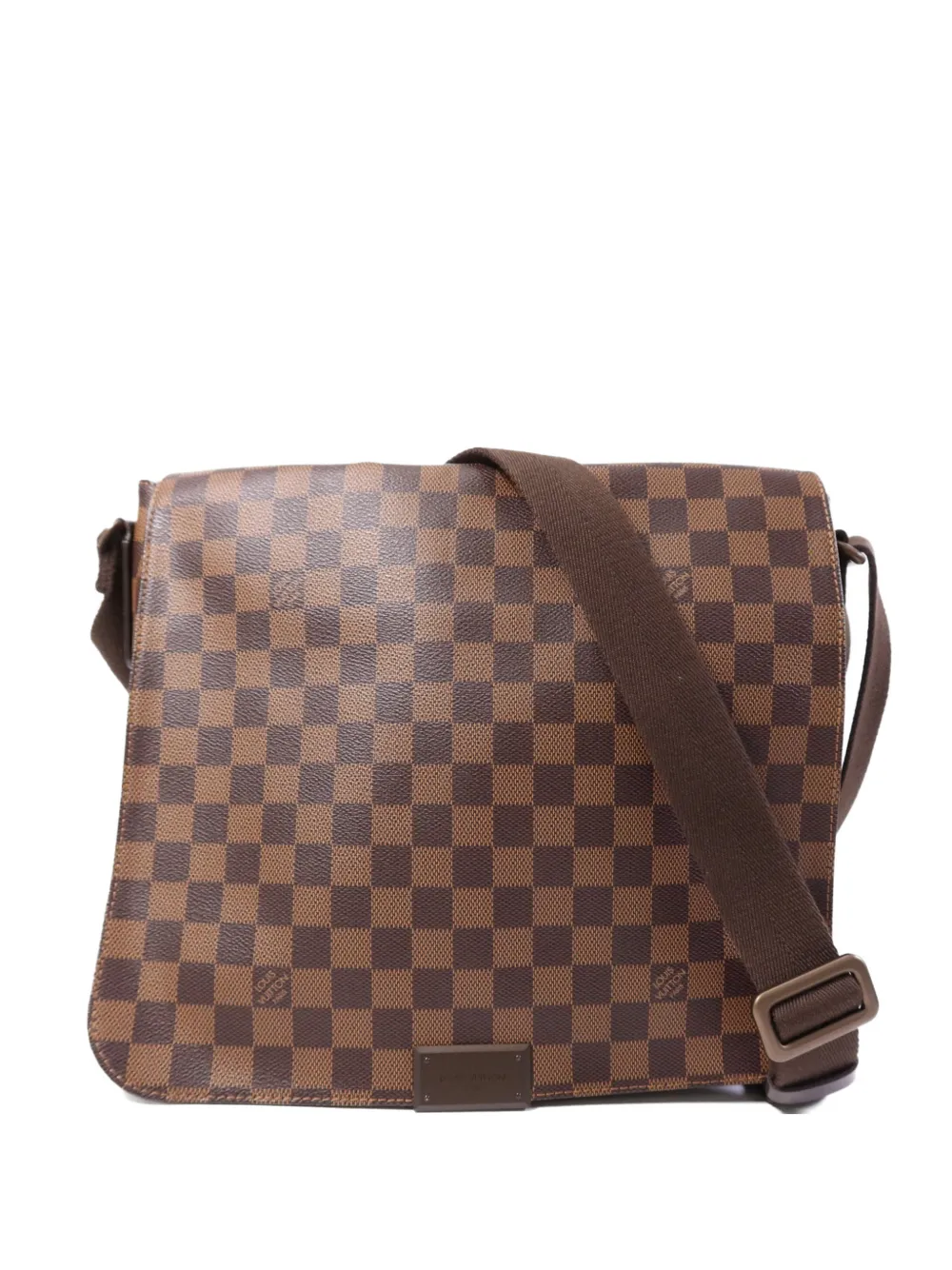 Louis Vuitton Pre-Owned PM District Damier shoulder bag - Marrone