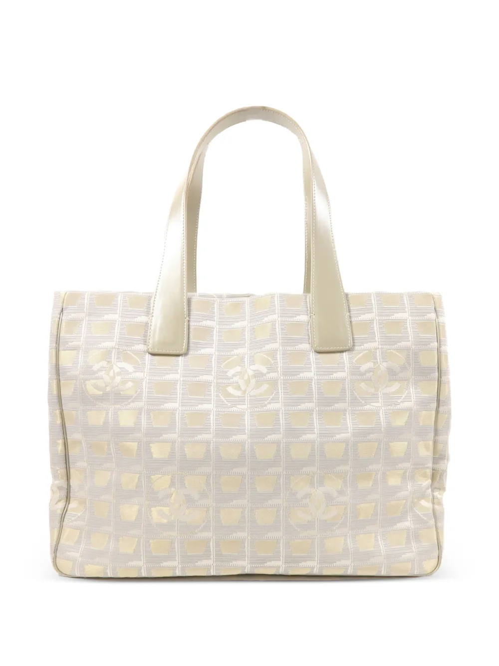 CHANEL Pre-Owned New Travel Line tote bag - Neutrals