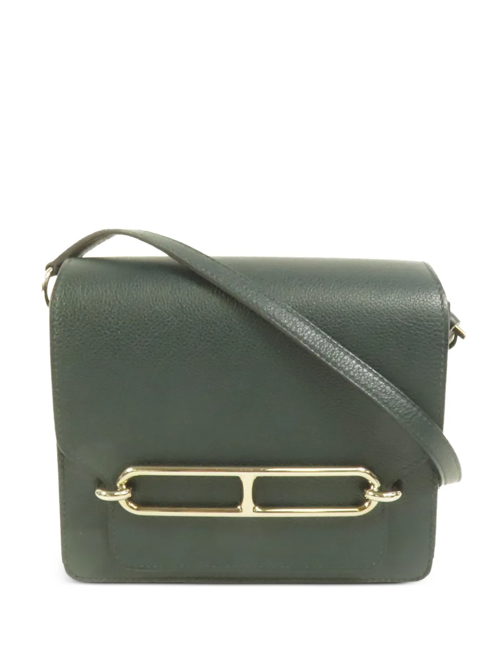 Hermès Pre-Owned 2018 mini Roulis shoulder bag - Verde