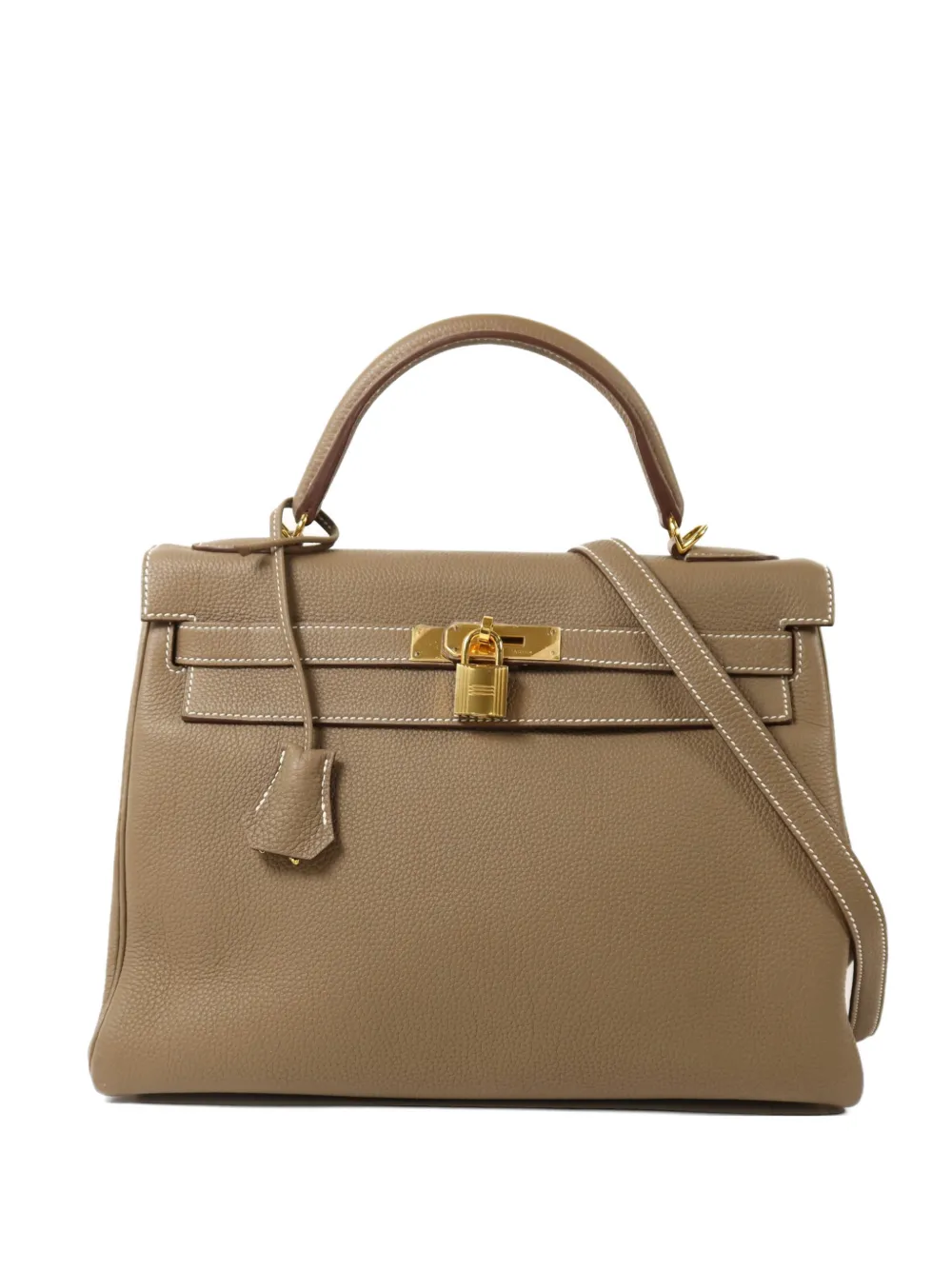 Hermès Pre-Owned 2016 Kelly 32 tote bag - Grigio