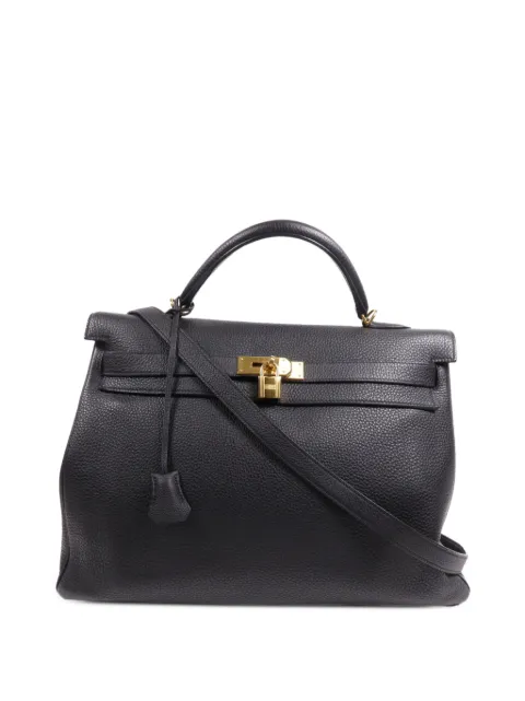 Hermès Pre-Owned 40 Kelly leather tote bag