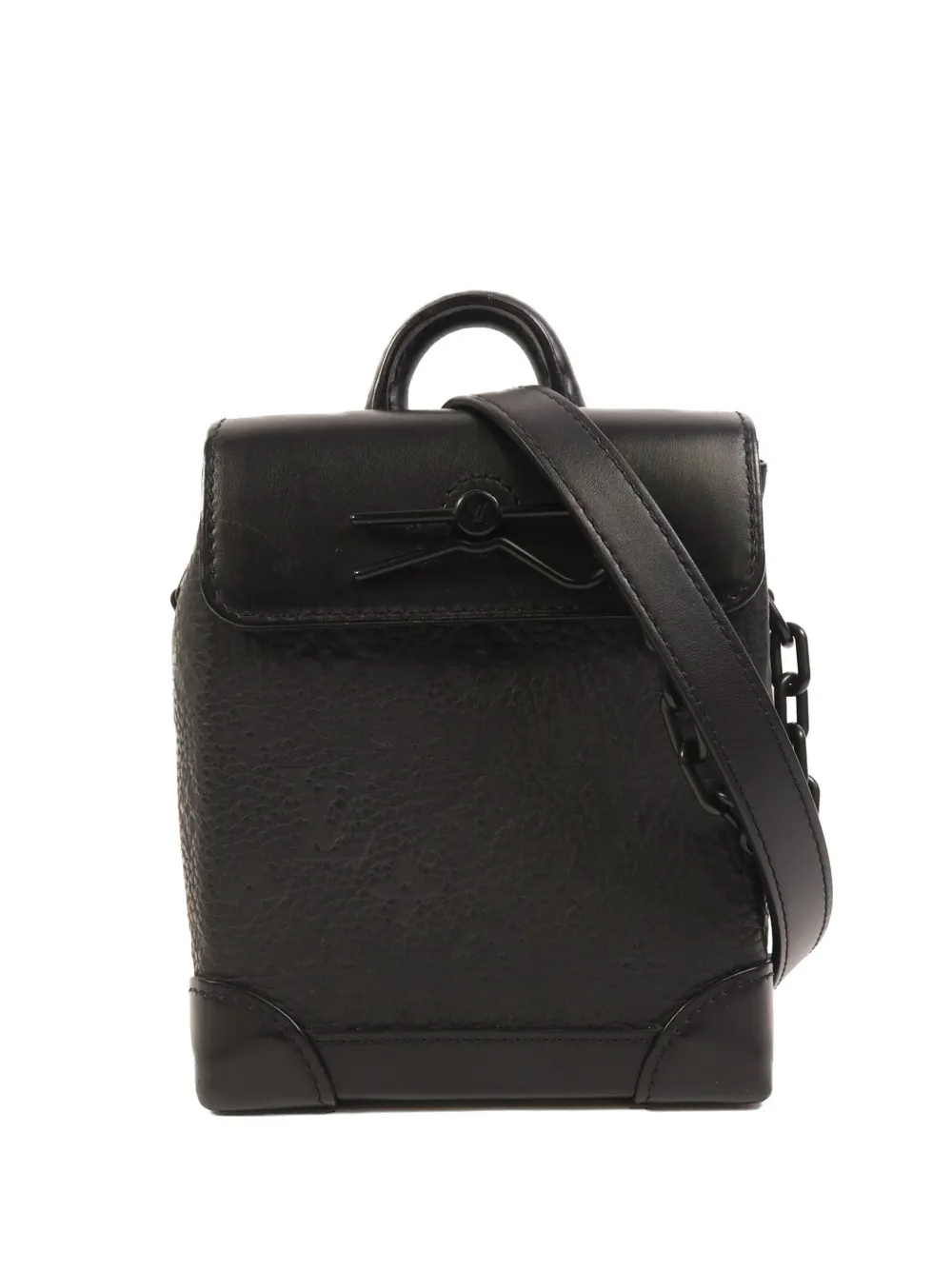 Louis Vuitton Pre-Owned Nano Steamer shoulder bag - Black