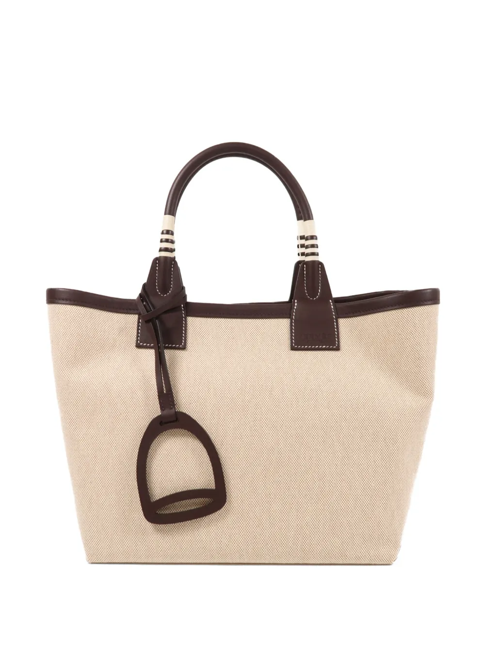 Hermès Pre-Owned Borsa tote Steeple - Toni neutri
