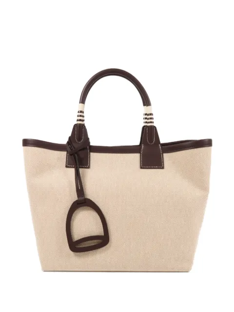 Hermès Pre-Owned Steeple canvas tote bag