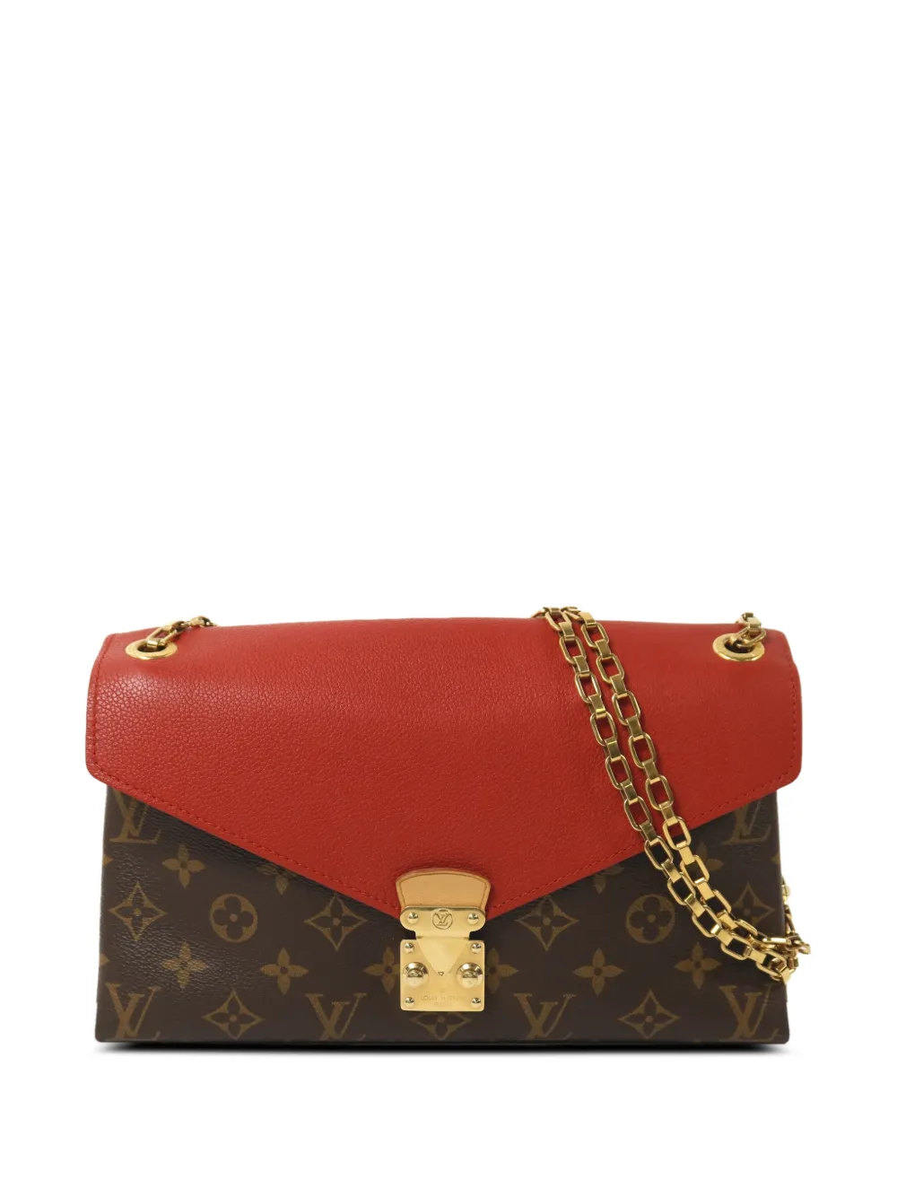 Louis Vuitton Pre-Owned Pallas Chain crossbody bag - Marrone