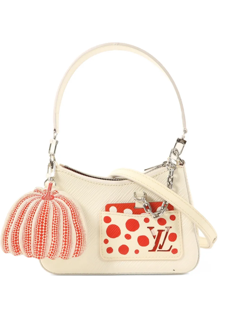 Louis Vuitton Pre-Owned x Yayoi Kusama 2023 Marellini two-way shoulder bag - Toni neutri