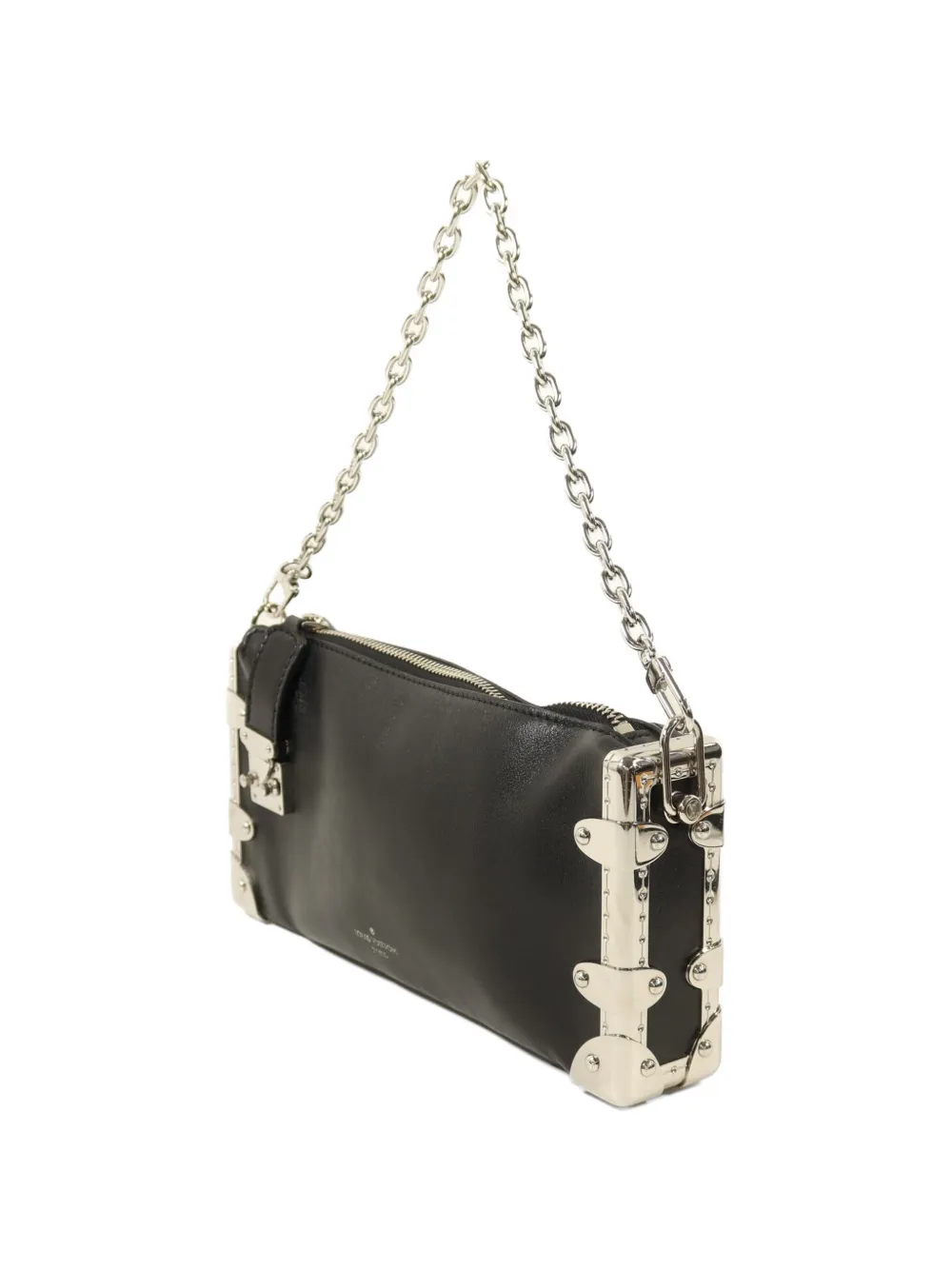 Louis Vuitton Pre-owned Slim Trunk Shoulder Bag in Black, view 2