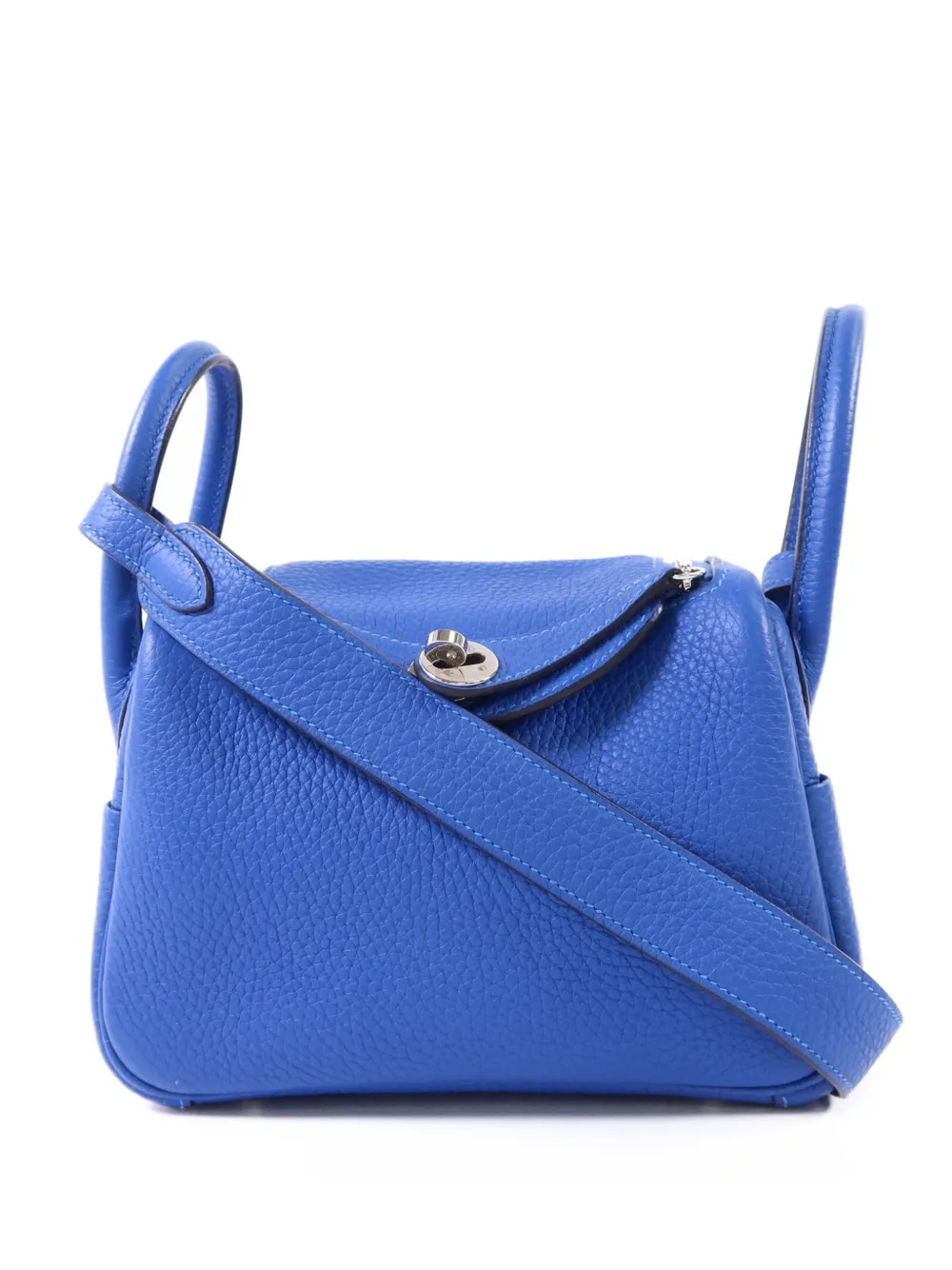 Hermès Pre-Owned mini Lindy tote bag - Blu