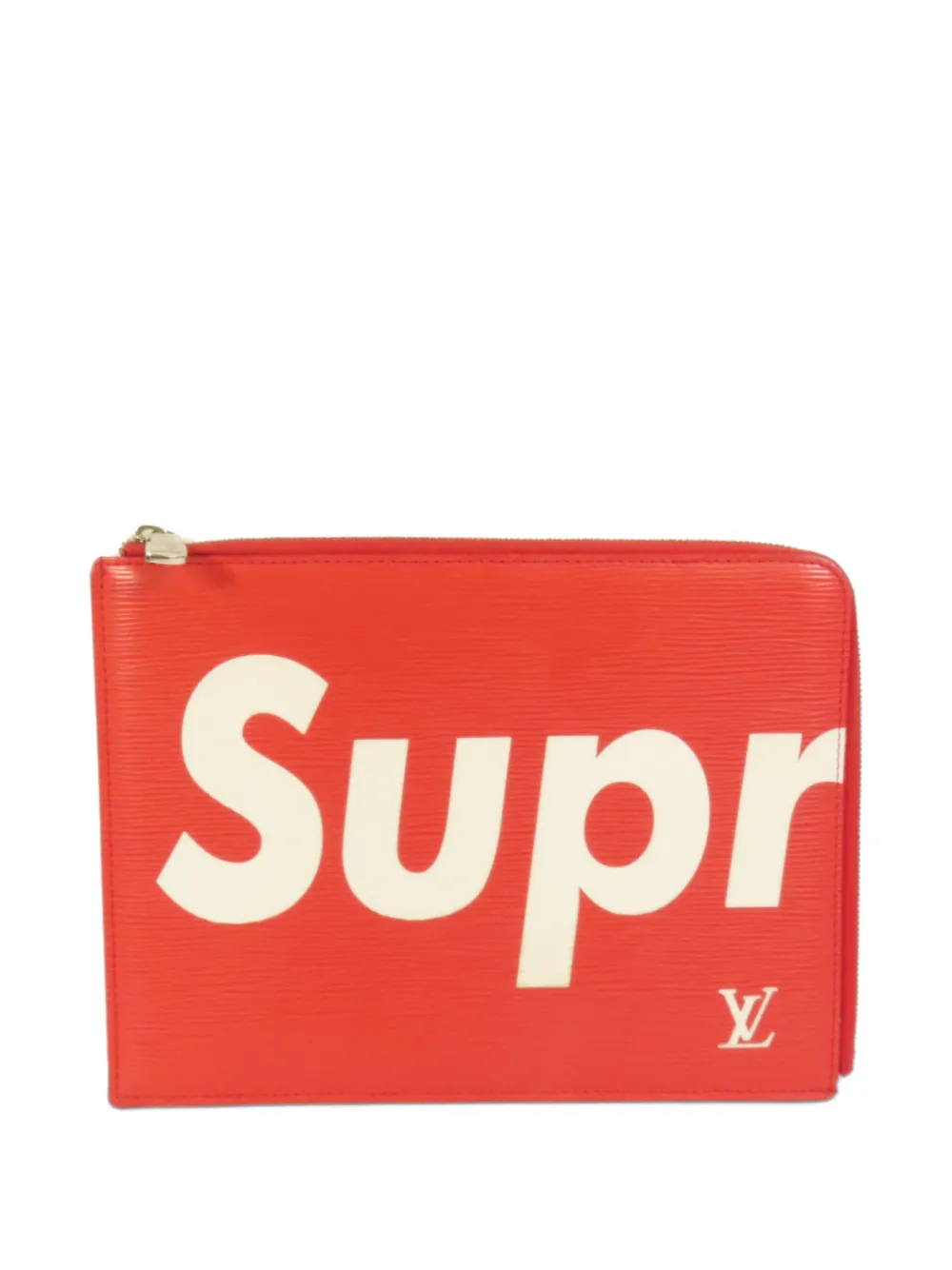 Louis Vuitton Pre-Owned x Supreme Jules GM Epi clutch bag - Rot