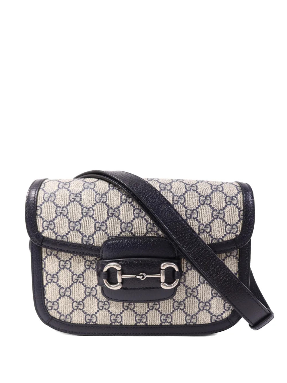 Gucci Pre-Owned 1955 GG Horsebit shoulder bag - Toni neutri