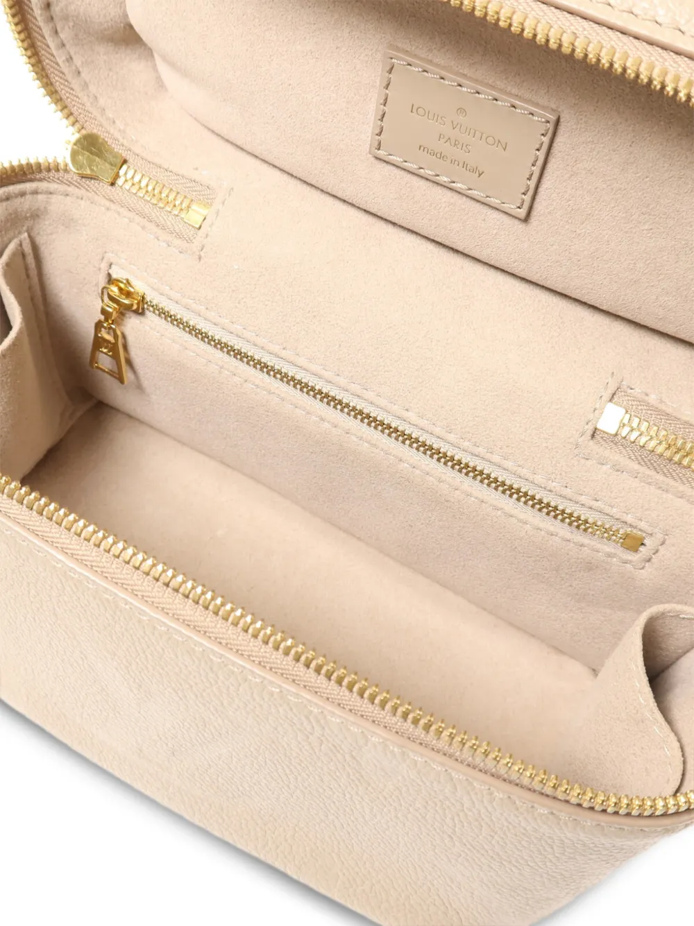Louis Vuitton Pre-Owned PM Vanity Empreinte shopper met monogram Beige