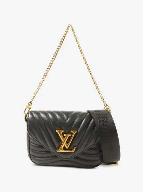 Louis Vuitton Pre-Owned New Wave chain-strap calfskin handbag
