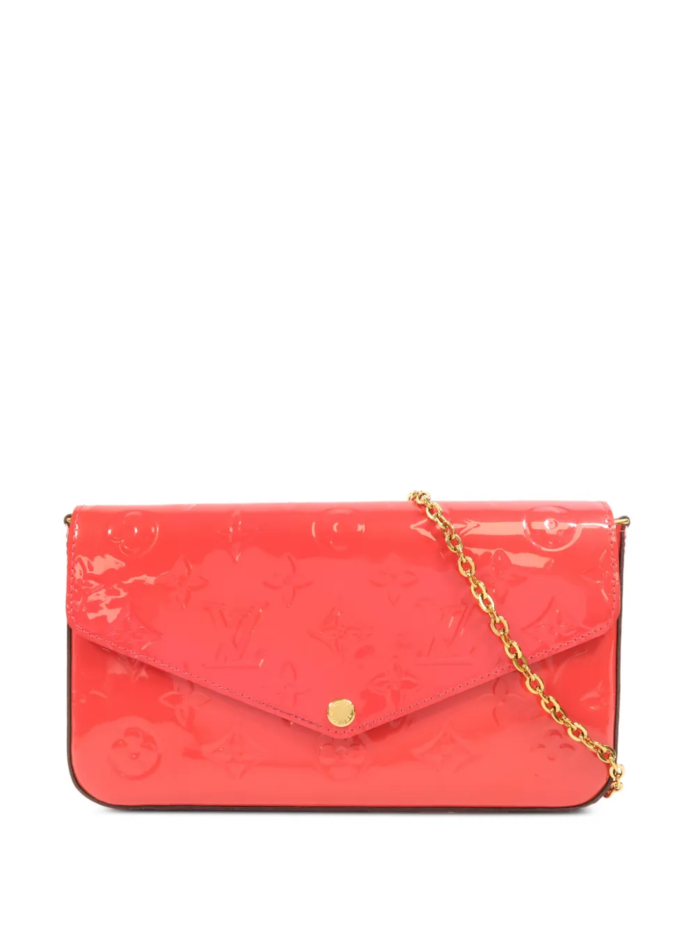 Louis Vuitton Pre-Owned Pochette Monogram Vernis crossbody bag - Pink