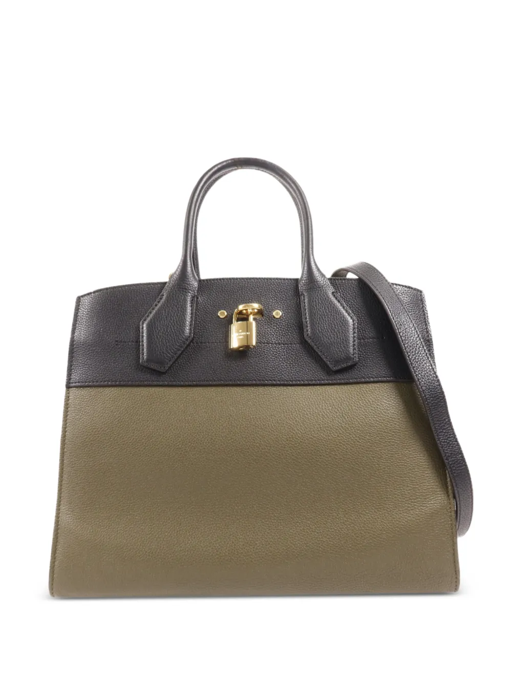 Louis Vuitton Pre-Owned City Steamer MM two-way handbag - Verde