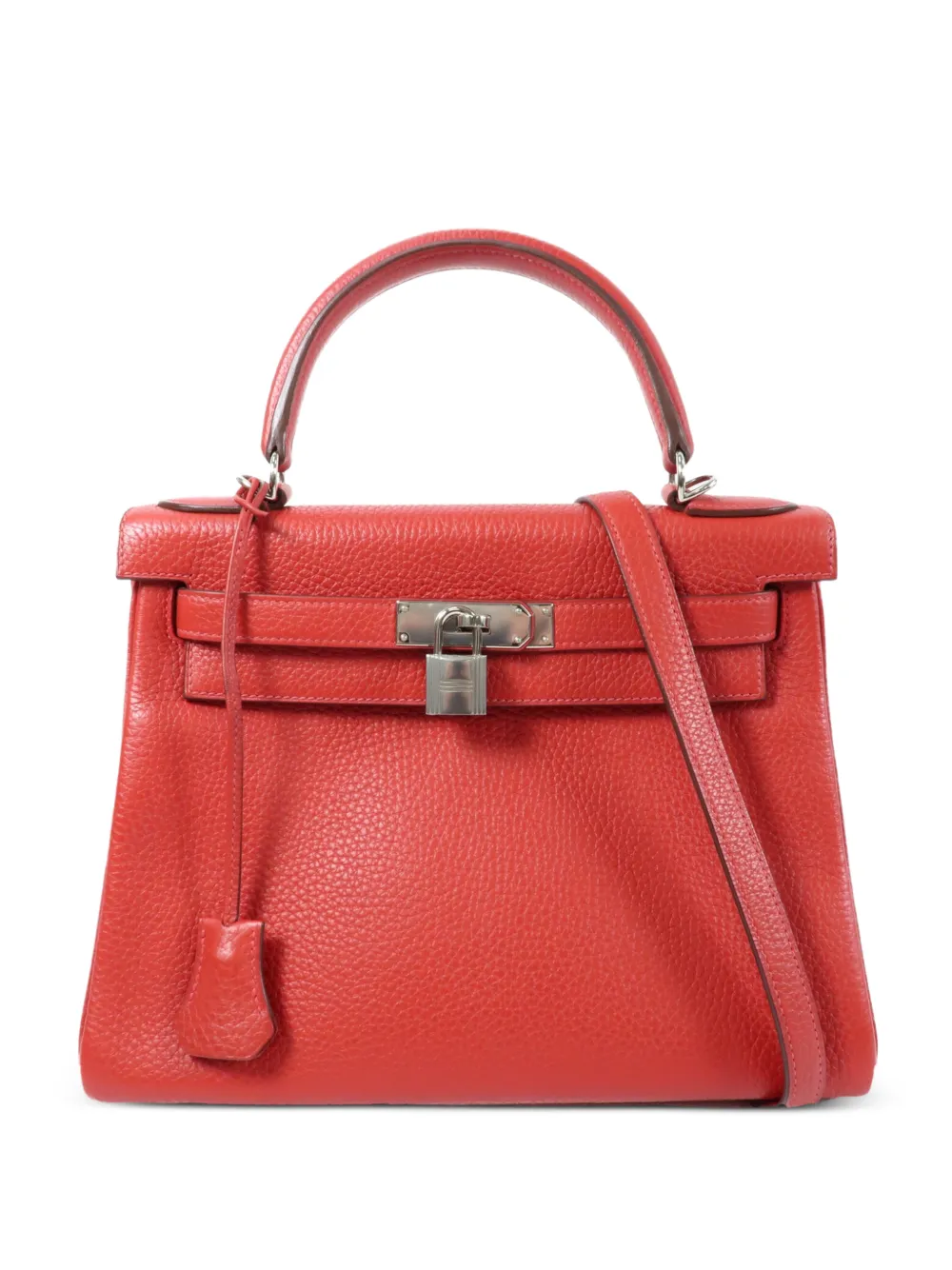 Hermès Pre-Owned Kelly 28 Togo tote bag - Rosso
