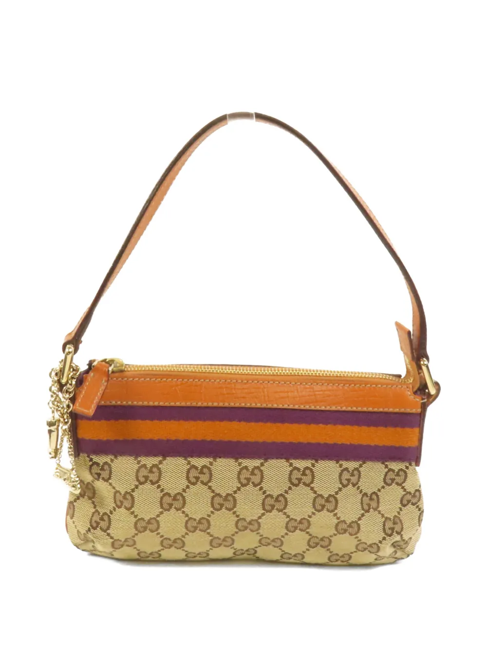 Gucci Pre-Owned GG canvas shoulder bag - Toni neutri