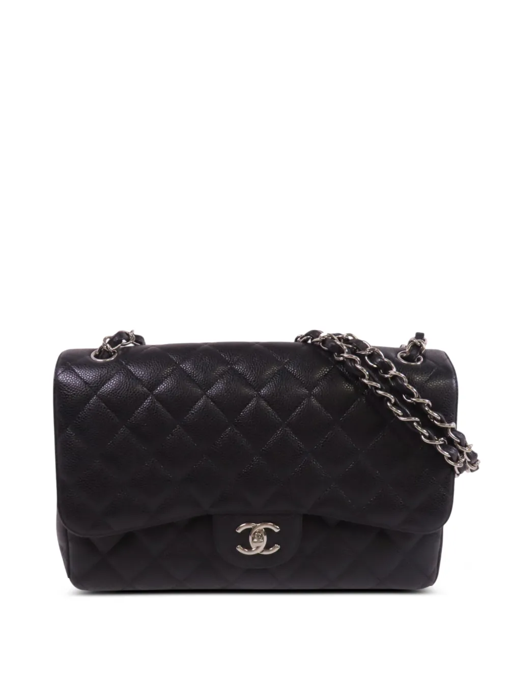 CHANEL Pre-Owned large Classic 30 CC turn-lock shoulder bag - Black