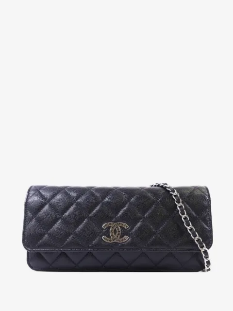 CHANEL Pre-Owned CC quilted crossbody bag