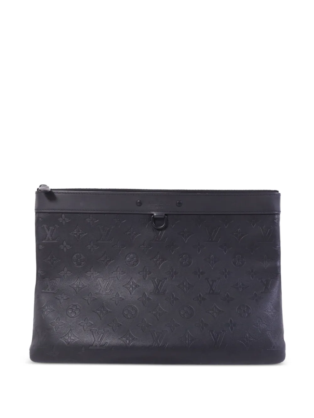 Louis Vuitton Pre-Owned Pochette Discovery Monogram Shadow clutch bag - Nero