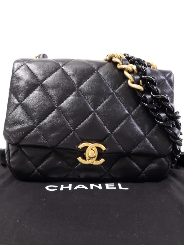 CHANEL Pre-Owned ココマーク ターンロック マトラッセ ショルダー