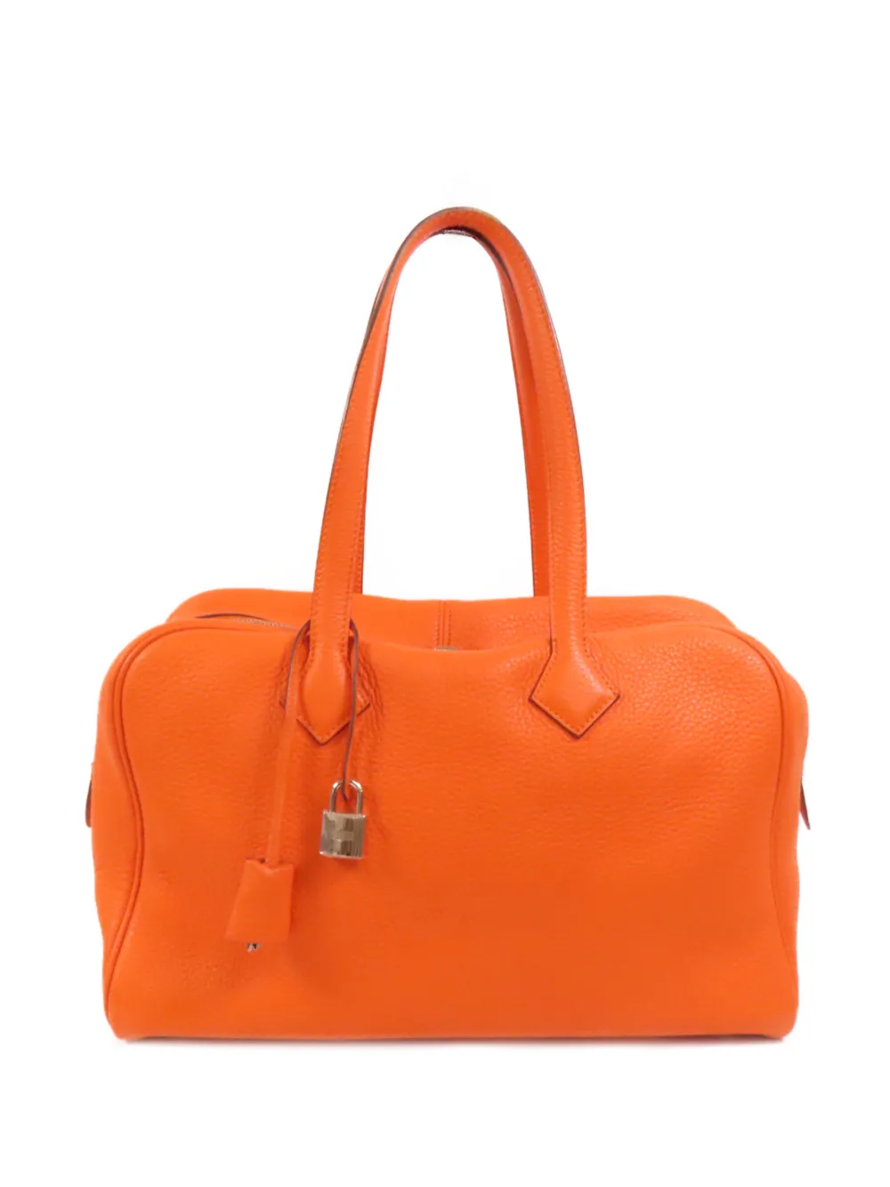 Hermès Pre-Owned 35 Victoria Evercolor tote bag - Orange