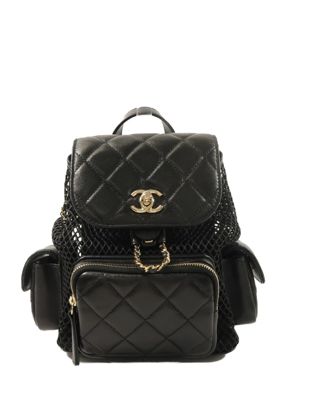 CHANEL Pre-Owned Duma leather backpack - Black